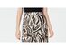Kasper Women's Petite Animal-Print A-Line Skirt Brown Size X-Large
