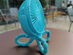 The Octopus: Adjustable Arm Fan (Blue)
