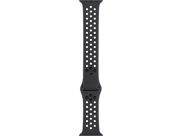 Apple Watch 40mm Nike Sport Band, Soft, Breathable, and Lightweight, Features a Hook-and-Loop Fastener, Black (New Open Box)