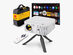 Kodak Flik X20 1080p Smart Projector Kit with Case & Screen (White)