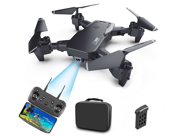 Capture High-Resolution Images Using This Remote-Controlled GPS Drone with HD Camera, EIS & More