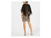 Connected Apparel Women's Soutache Capelet Dress Black Size 6"