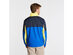 Nautica Men's Ligtweight Colorblock Heritage Logo Bomber Jacket Blue Size Large