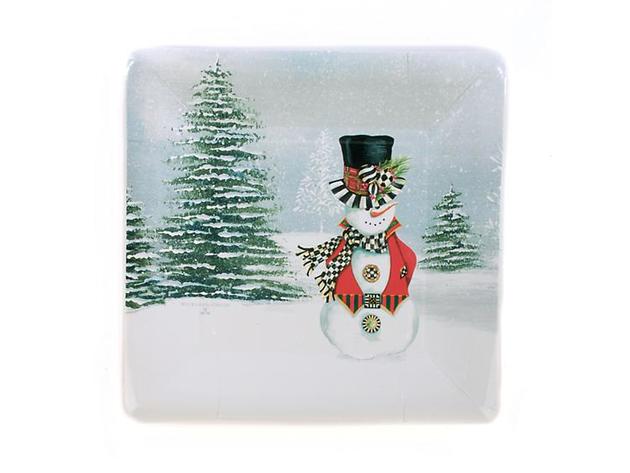 MacKenzie-Childs Holiday Sweets Dessert Plates - Set of 4