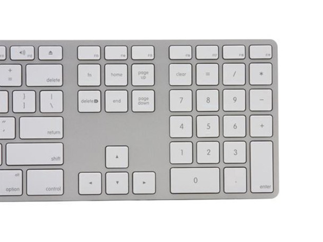 Apple Aluminum Wired Keyboard - White (Refurbished)