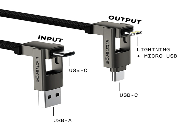 InCharge® 6 Max 6-in-1 Charging Cable