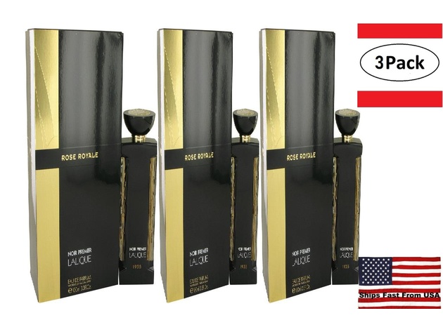 Pack Rose Royale by Lalique Eau De Parfum Spray oz for Women