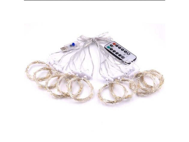 300 LED String Lights with Remote Control