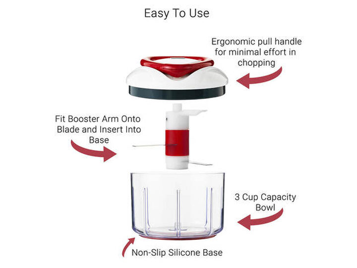 Zyliss® Easy Pull Food Processor, 1 ct - Foods Co.