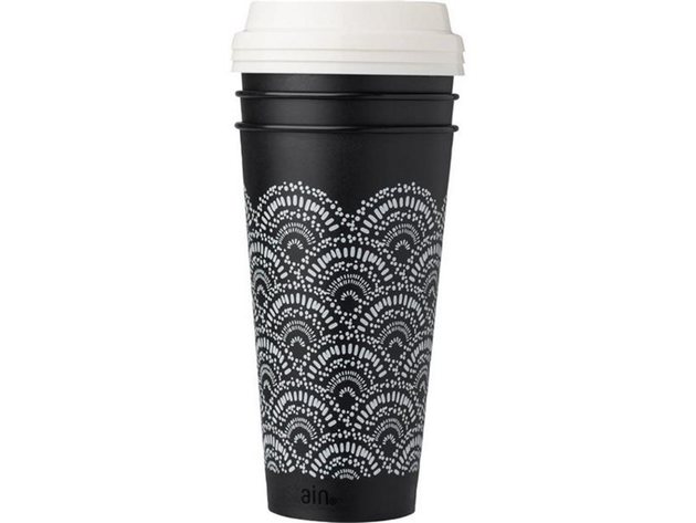 Pacific Market International 10-01733-046 Reusable to Go Cups Made of 20% Recycled Plastic