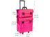 SHANY Soft Makeup Artist Rolling Trolley Cosmetic Case with Free Set of Mesh Bag - SUMMER ORCHID