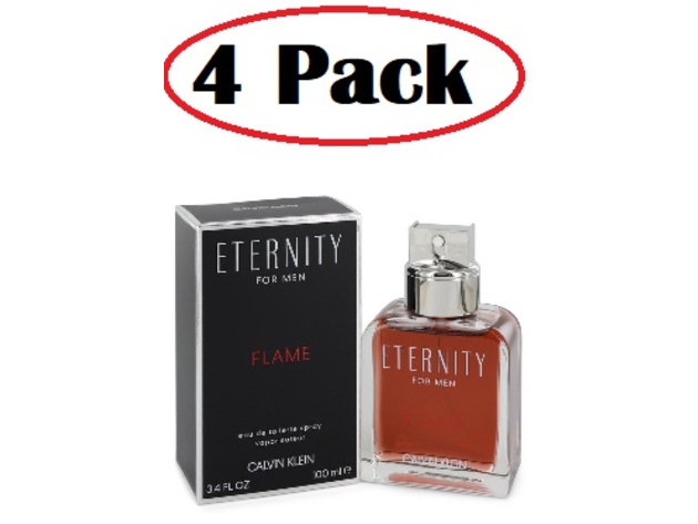 Flame Eau | Toilette 4 Klein De Calvin by of oz Pack Spray StackSocial 3.4 Eternity