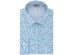 Kenneth Cole Reaction Men's All Day Flex Slim-Fit Performance Stretch Printed Dress Shirt Blue Size 16-34-35