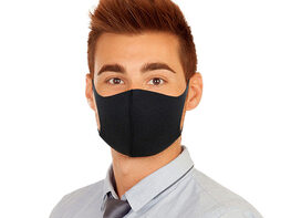 Washable Protective Cotton Face Masks: 2-Pack