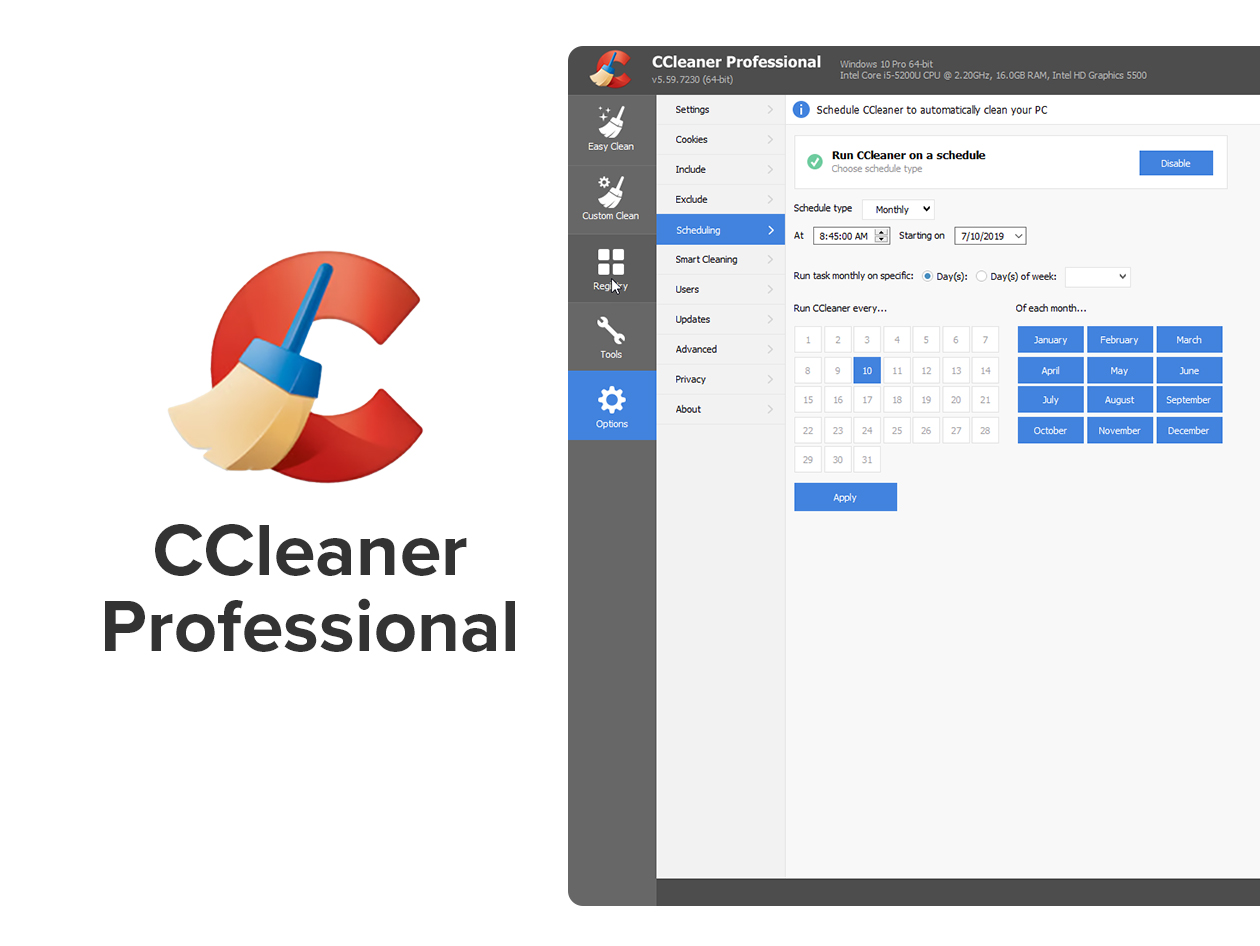 CCleaner Professional 2024 Key [1 Year for 3 PC]