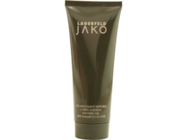 JAKO by Karl Lagerfeld SHAMPOO AND SHOWER GEL 3.3 OZ for MEN ---(Package Of 5)