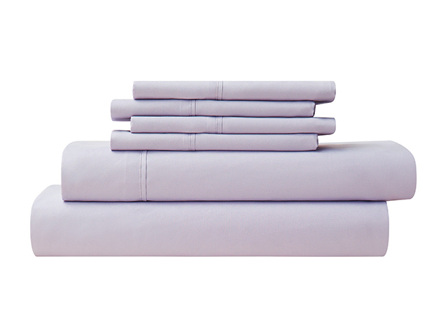 4-Piece Bamboo Comfort Luxury Sheet Set (Lilac/Twin)