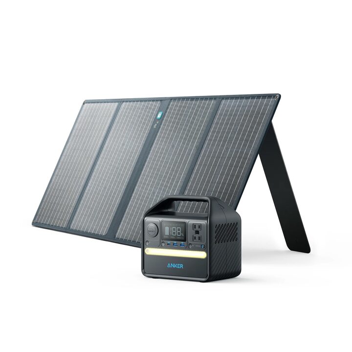 Anker 521 Solar Generator (PowerHouse 256Wh with Solar Panel