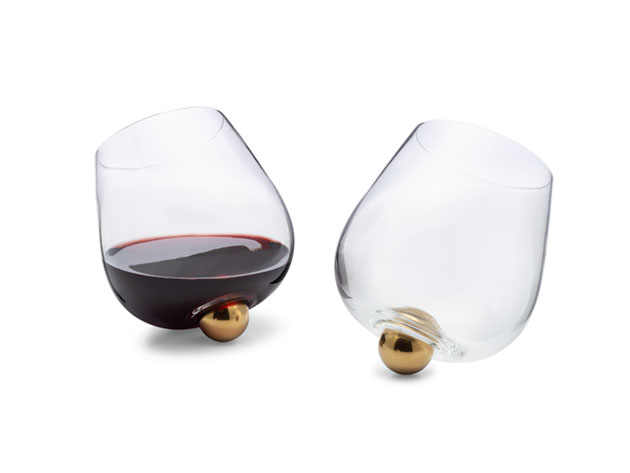 Aura Glass Non-Spill Drinking Glasses: 2-Pack | Joyus
