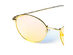 The Gunna Sunglasses Gold / Cherry Flash