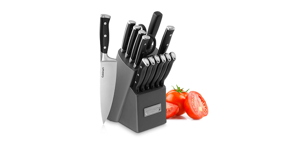 Cuisinart Classic Triple Rivet 15-Piece Knife Block Set