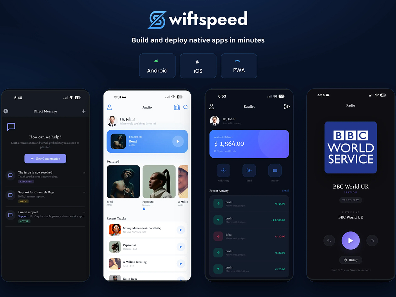 Swiftspeed AI App Builder Pro Plan: Lifetime Subscription