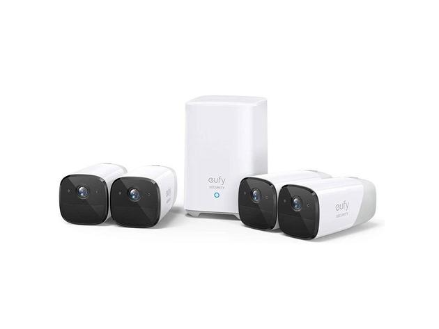 eufyCam 2 Wireless Home Security Camera System w/ 365-Day Battery Life - 2 Cam Kit