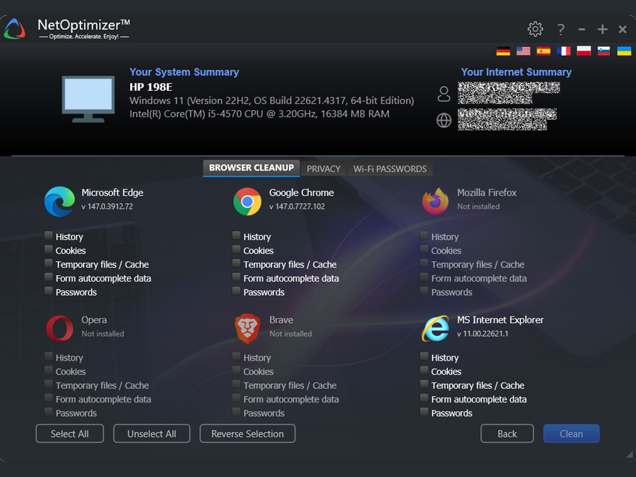NetOptimizer Lifetime Subscription: 3 Computers