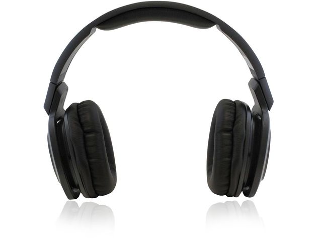 Adesso Bluetooth 3.0 Rotatable Pivot Headphones with Microphone Retail - Black