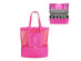 Beach Bag with Insulated Cooler (Pink)