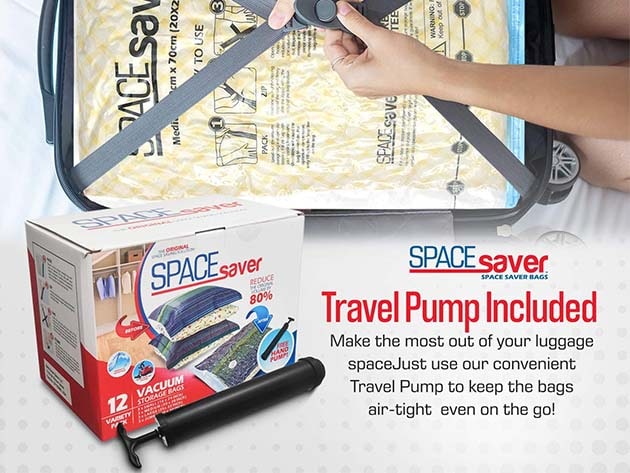 Spacesaver Premium Vacuum Storage Bags (12-Pack)
