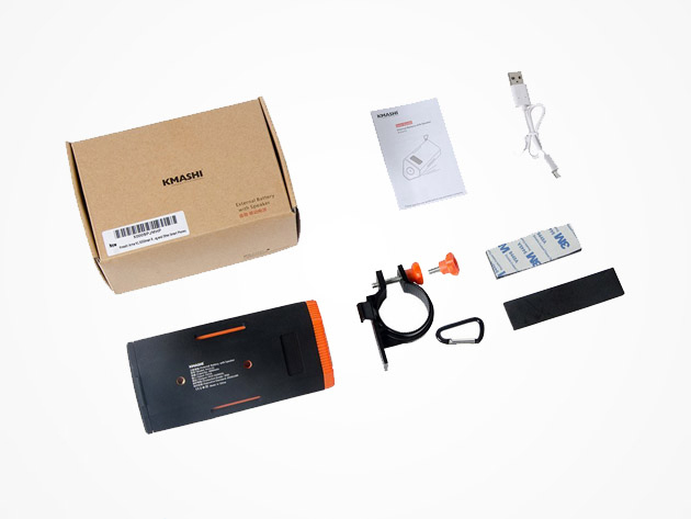 KMASHI Waterproof Bluetooth Speaker & Battery Pack