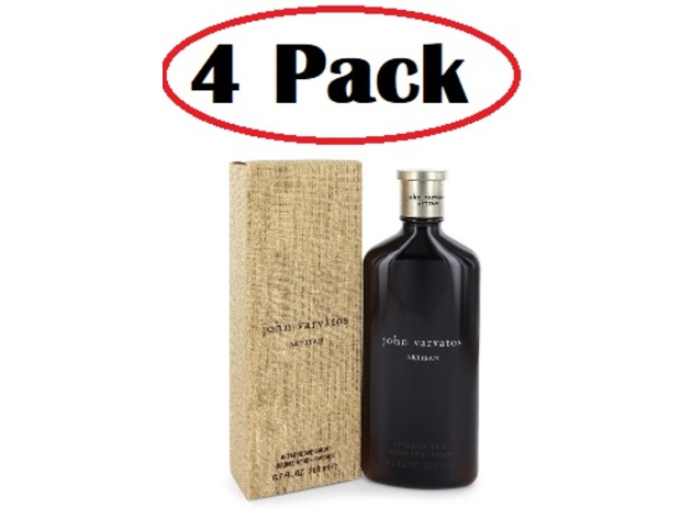 4 Pack of John Varvatos Artisan by John Varvatos After Shave Balm 6.7 oz