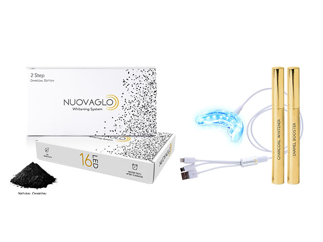 Nuovaglo Smartphone-Powered Charcoal Whitening System