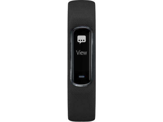 Garmin VIVOSMART4MB vívosmart 4 Activity Tracker - Black/Midnight, Large