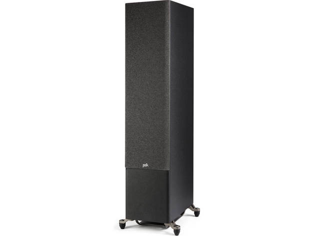 Polk Audio R700BK Reserve R700 3-Way Floorstanding Single Speaker - Black