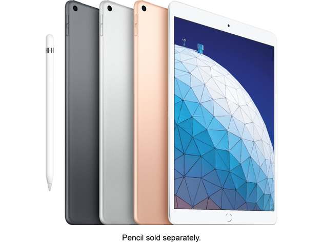 Apple iPad Air 3rd Gen 10.5" 256GB - Gold (Refurbished: Wi-Fi Only) + Accessories Bundle