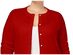 Karen Scott Women's Bead-Button Cardigan  Red Size Medium