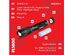 1200 Lumen Tactical LED Rechargeable Flashlight with Power Bank & Dual Power (Orange)