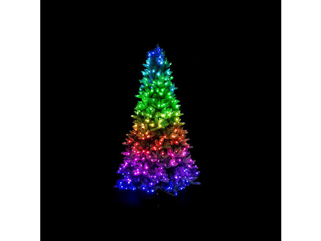 Twinkly TWT400SPP Special Edition 7.5 ft Pre-lit Tree 400 RGB+W LED String Generation II