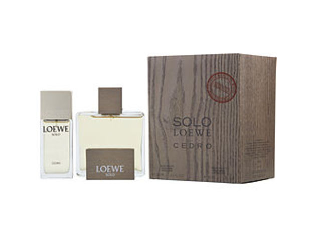 SOLO LOEWE CEDRO by Loewe EDT SPRAY 3.4 OZ & EDT SPRAY 1 OZ For MEN
