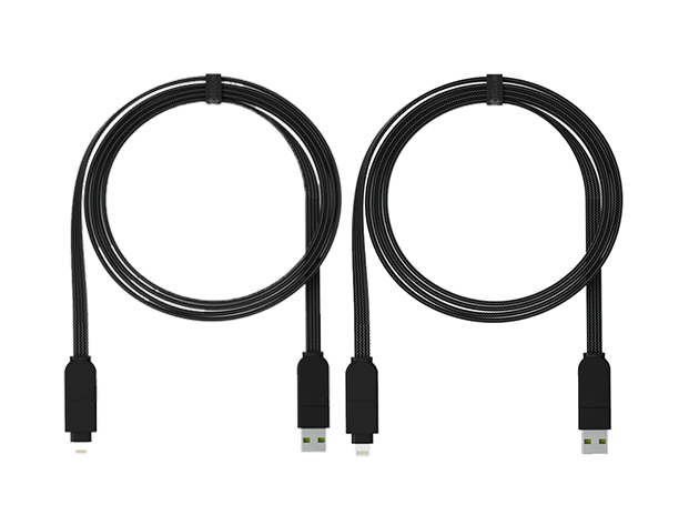 InCharge® X Max 100W 6-in-1 Charging Cable (2-Pack)