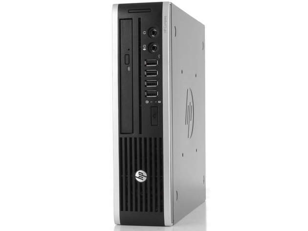 HP Compaq 8200 Ultra Small Form Factor Computer PC, 3.40 GHz Intel i7 Quad Core Gen 2, 8GB DDR3 RAM, 120GB SSD Hard Drive, Windows 10 Home 64Bit (Renewed)