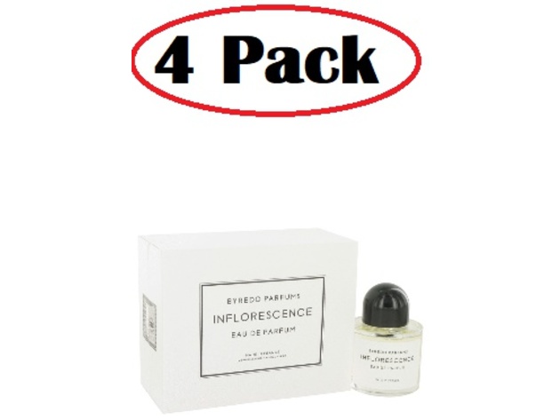 4 Pack of Byredo Inflorescence by Byredo Eau De Parfum Spray 3.4 oz