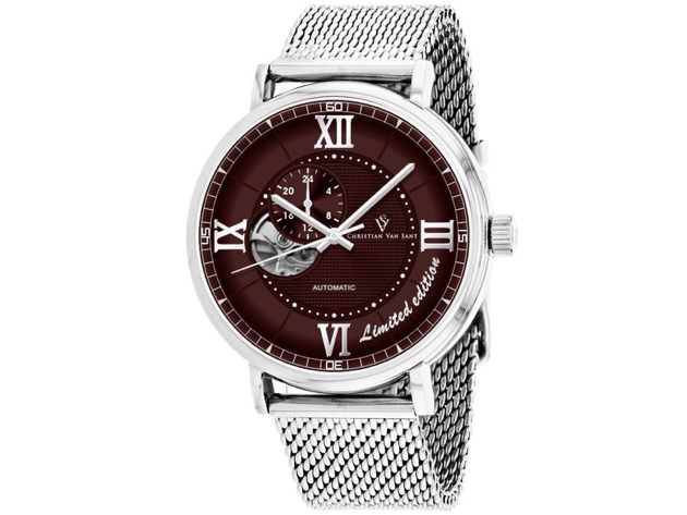 Christian Van Sant Men's Somptueuse LTD Brown Dial Watch - CV1143