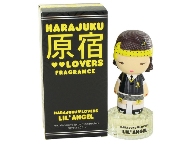 3 Pack Harajuku Lovers Lil' Angel by Gwen Stefani Eau De Toilette Spray 1 oz for Women