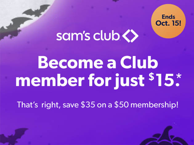 Become a Sam's Club Member for Just $15