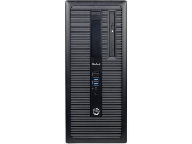 HP EliteDesk 800G1 Desktop Computer PC, 3.20 GHz Intel i5 Quad Core Gen 4, 8GB DDR3 RAM, 2TB SATA Hard Drive, Windows 10 Professional 64bit (Renewed)