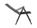 Costway Set of 2 Patio Folding Chair Recliner Adjustable  Black