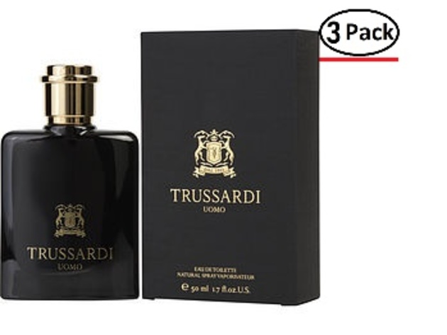 TRUSSARDI by Trussardi EDT SPRAY 1.7 OZ for MEN ---(Package Of 3)